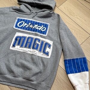 Orlando Magic Refried Reworked Jersey Sweatshirt Men’s size L|Unique Custom